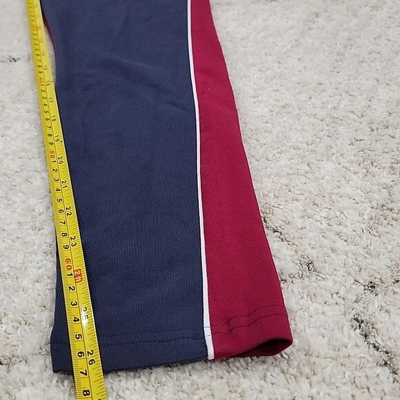 Adidas Women's Leggings XS Long High Rise Colorblock Activewear Sporty - Picture 7 of 9